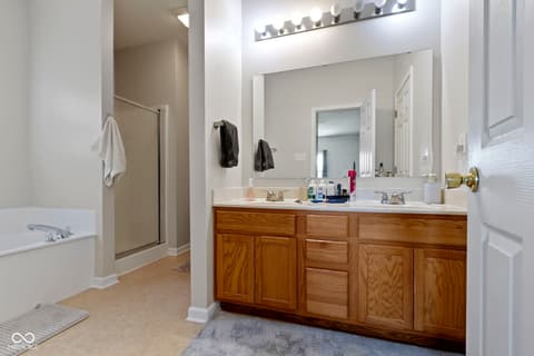 Bathroom at 8778 N Deer Crossing Boulevard, McCordsville, IN