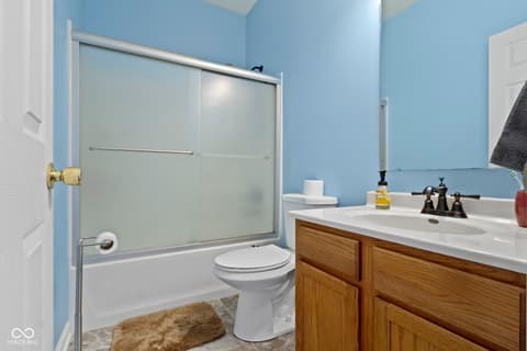 Bathroom at 8778 N Deer Crossing Boulevard, McCordsville, IN