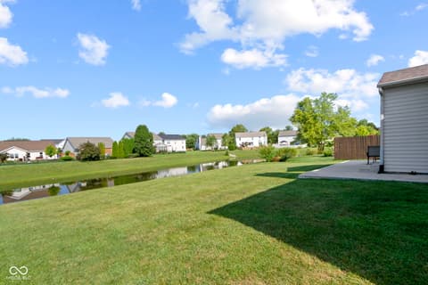 Yard at 8778 N Deer Crossing Boulevard, McCordsville, IN