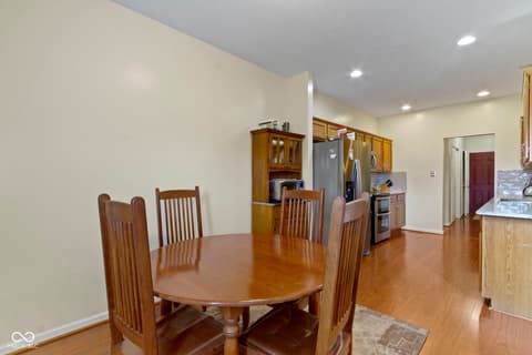 Dining room at 8778 N Deer Crossing Boulevard, McCordsville, IN