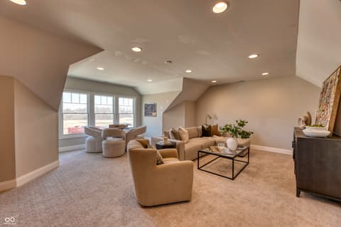 Bonus room at 5918 Maple Glen Drive, Noblesville, IN