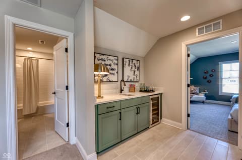 Primary bathroom at 5918 Maple Glen Drive, Noblesville, IN