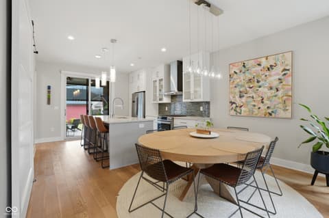 Dining room at 1721 Alvord Street, Indianapolis, IN