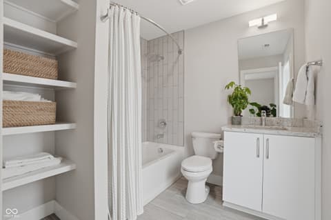 Bathroom at 1721 Alvord Street, Indianapolis, IN