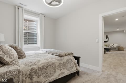 Bedroom at 1721 Alvord Street, Indianapolis, IN