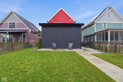 Backyard at 1721 Alvord Street, Indianapolis, IN