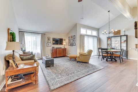 Living room at 7772 Eagle Valley Pass, Indianapolis, IN