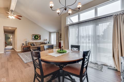 Dining room at 7772 Eagle Valley Pass, Indianapolis, IN
