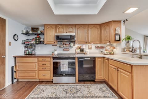 Kitchen at 7772 Eagle Valley Pass, Indianapolis, IN
