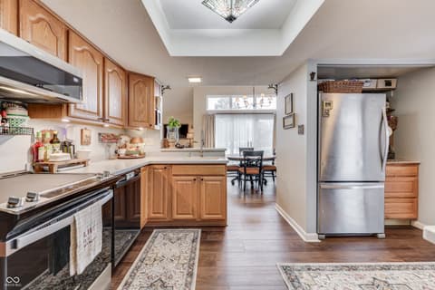 Kitchen at 7772 Eagle Valley Pass, Indianapolis, IN