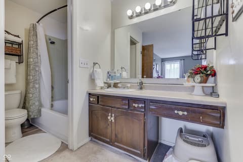 Bathroom at 7772 Eagle Valley Pass, Indianapolis, IN