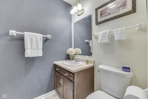 Bathroom at 7772 Eagle Valley Pass, Indianapolis, IN