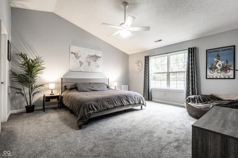 Primary bedroom at 450 E Pine Ridge Drive, Westfield, IN