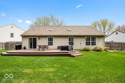 Backyard at 450 E Pine Ridge Drive, Westfield, IN