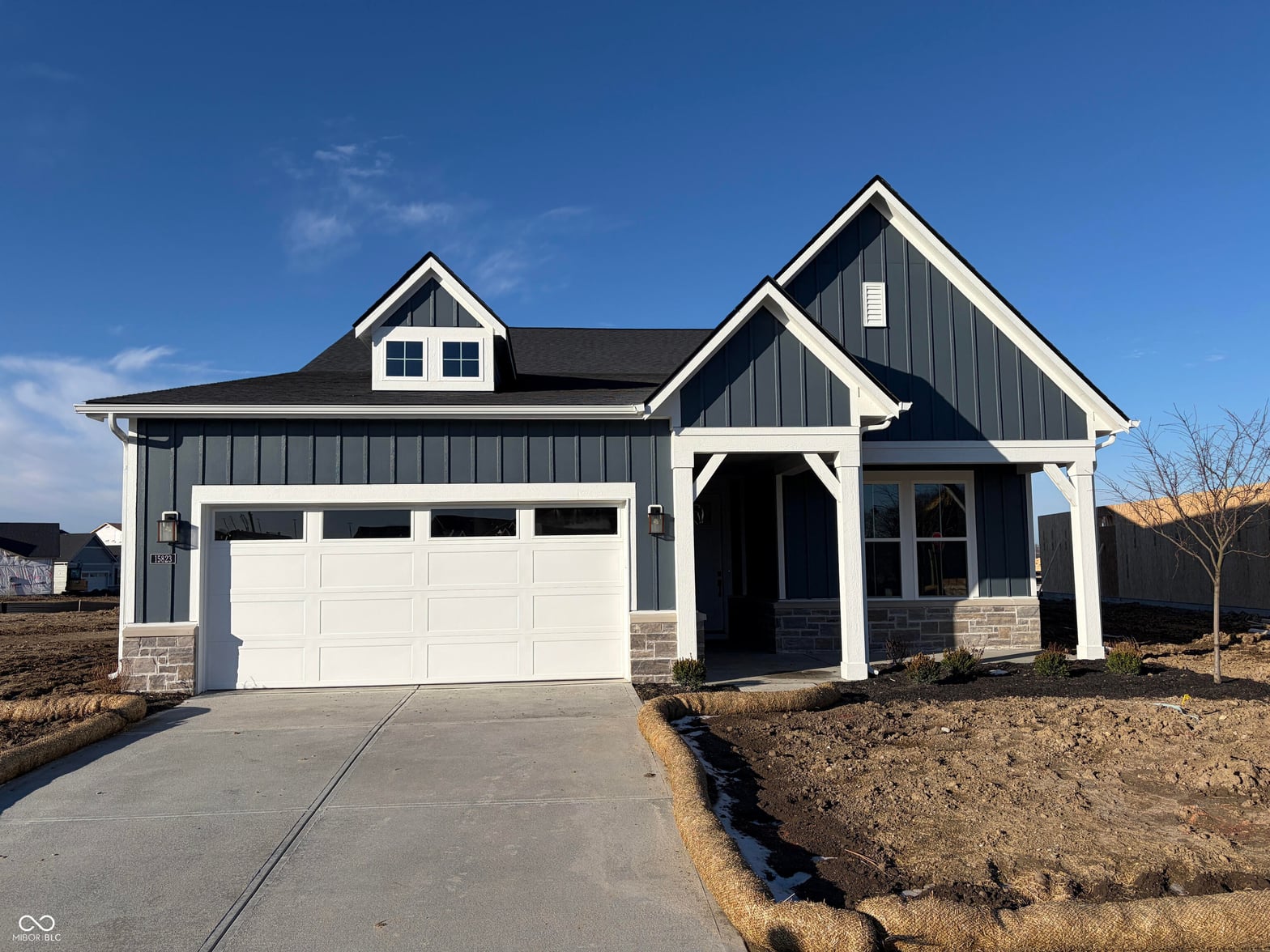 Front exterior at 15823 Northstar Circle, Noblesville, IN