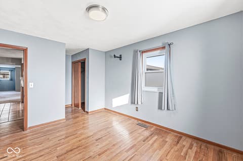 Bedroom at 119 W Main Street, Markleville, IN