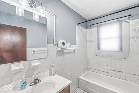 Bathroom at 119 W Main Street, Markleville, IN