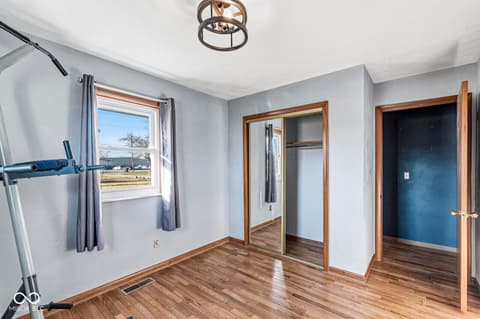 Bedroom at 119 W Main Street, Markleville, IN