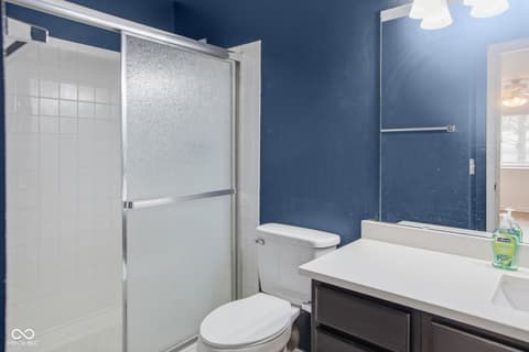 Bathroom at 8110 Brookmont Court, Indianapolis, IN