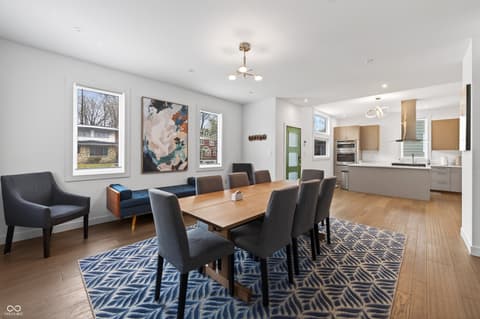Dining room at 3642 Coliseum Avenue, Indianapolis, IN