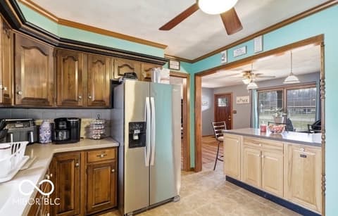 Kitchen at 98 E Meadow Glen Drive, Brazil, IN