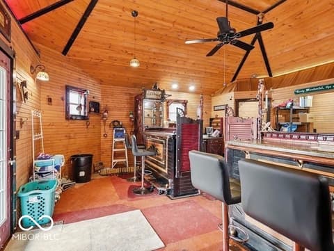 Home office at 98 E Meadow Glen Drive, Brazil, IN