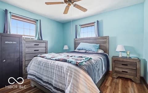 Bedroom at 98 E Meadow Glen Drive, Brazil, IN