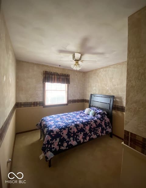 Bedroom at 98 E Meadow Glen Drive, Brazil, IN