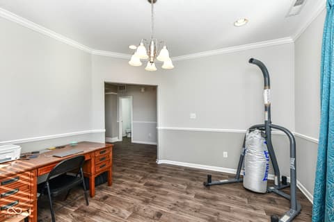Home office at 2260 Sante Fe Drive, Greenfield, IN