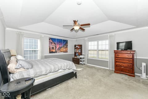 Primary bedroom at 2260 Sante Fe Drive, Greenfield, IN
