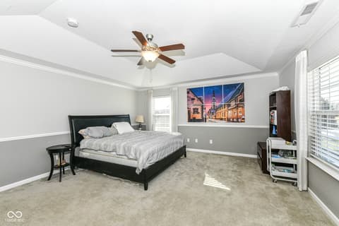 Primary bedroom at 2260 Sante Fe Drive, Greenfield, IN