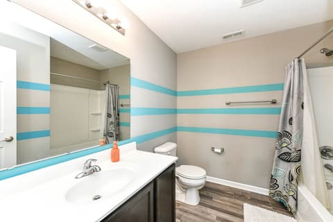Bathroom at 2260 Sante Fe Drive, Greenfield, IN