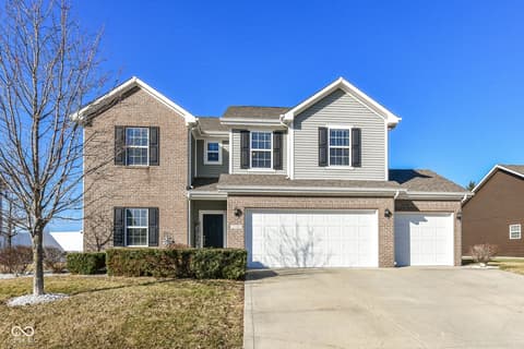 Front exterior at 2260 Sante Fe Drive, Greenfield, IN