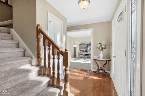 Foyer at 25 Forest Ridge Court, Fishers, IN