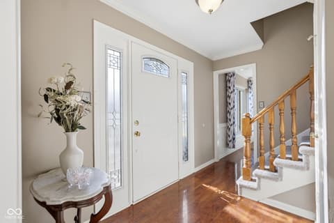 Foyer at 25 Forest Ridge Court, Fishers, IN