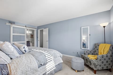Bedroom at 25 Forest Ridge Court, Fishers, IN