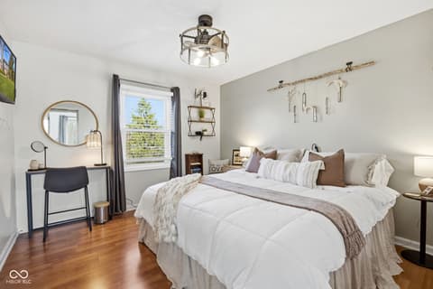 Bedroom at 25 Forest Ridge Court, Fishers, IN