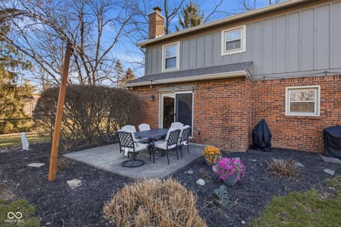 Backyard at 25 Forest Ridge Court, Fishers, IN