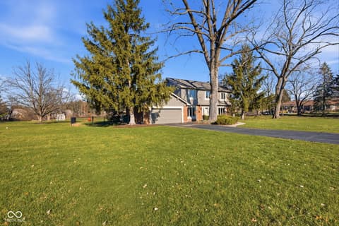 Front exterior at 25 Forest Ridge Court, Fishers, IN