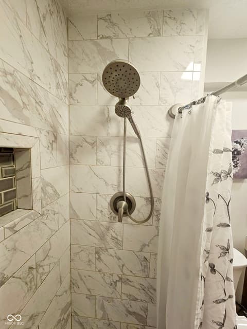 Primary bathroom at 8439 Chapel Pines Drive, Indianapolis, IN