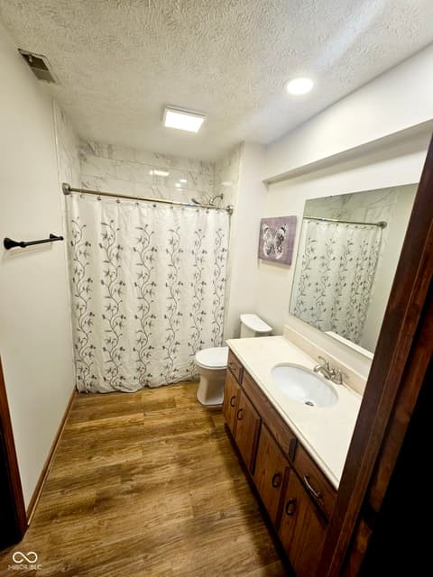 Primary bathroom at 8439 Chapel Pines Drive, Indianapolis, IN
