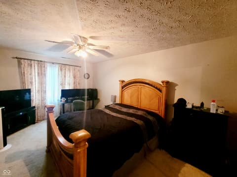 Bedroom at 8439 Chapel Pines Drive, Indianapolis, IN