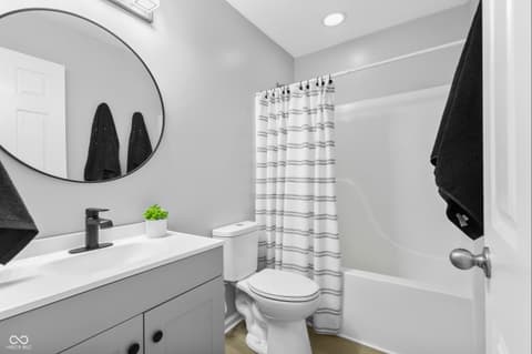 Bathroom at 59 Port Sylvia Drive, Indianapolis, IN