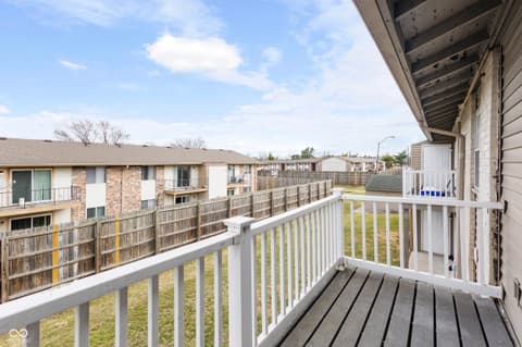 Balcony — 59 Port Sylvia Drive, Indianapolis, IN