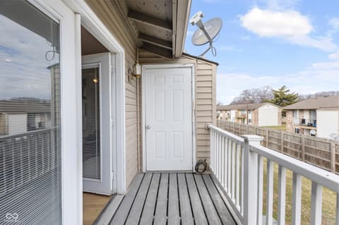 Balcony — 59 Port Sylvia Drive, Indianapolis, IN