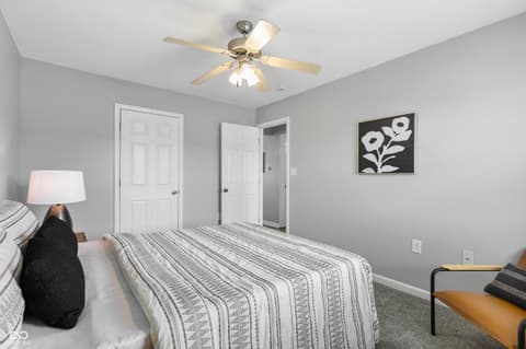 Bedroom at 59 Port Sylvia Drive, Indianapolis, IN