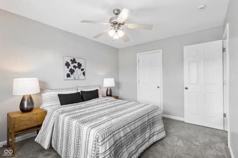 Bedroom at 59 Port Sylvia Drive, Indianapolis, IN