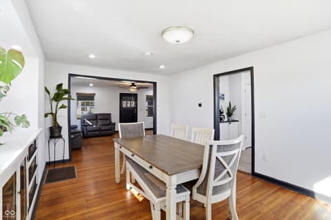 Dining room at 3915 N Capitol Avenue, Indianapolis, IN
