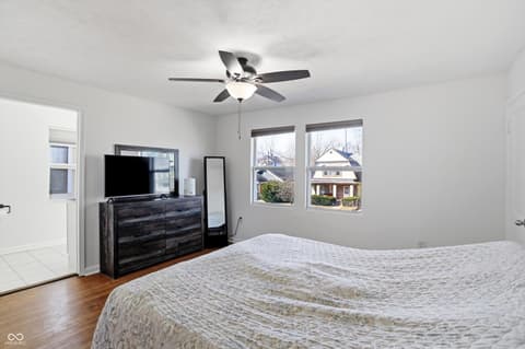 Bedroom at 3915 N Capitol Avenue, Indianapolis, IN