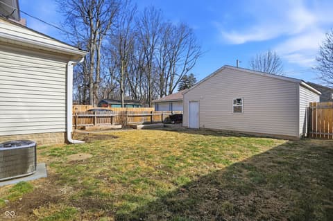 Yard at 3915 N Capitol Avenue, Indianapolis, IN